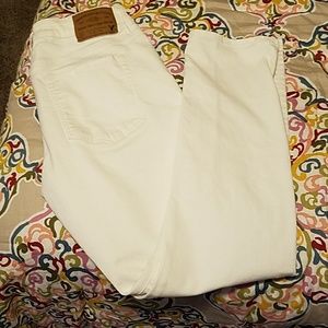 White jeans